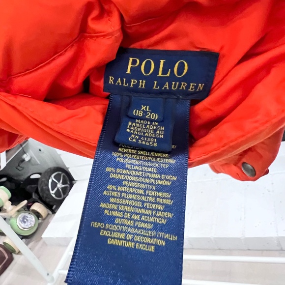 Polo Ralph Lauren Reversible Quilted Down Puffer Vest Youth XL (18-20) - Picture 12 of 12